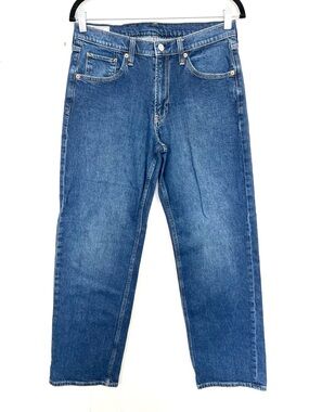 GAP '90s Loose Mid Rise Jeans Size 28‎ / 6 Regular Stretch Mid-Wash